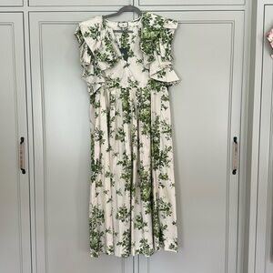 Tuckernuck Ruffle Sleeve Midi Dress - XL/NWT